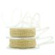 Curly Metallic Chequered Mesh Ribbon 5mmx50m