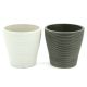 Stonefusion Flared Groove Pot Medium 15Diax15Hcm