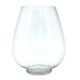 Glass Mushroom Vase 14.5TDx28.5Hcm - Clear (02-Mus2915)