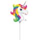 Mini Shape Unicorn - White/Multi