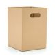 Cardboard Tall Square Box 17.5Sqx25Hcm Pk/10 - Brown