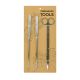 Terrarium Tools Scissors & Tweezers 3 Pieces - Silver